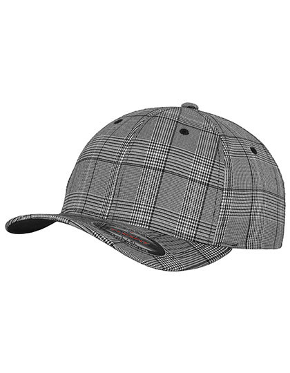 FLEXFIT Flexfit Glen Check Cap Black