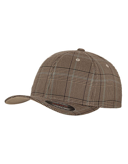 FLEXFIT Flexfit Glen Check Cap Brown