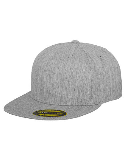 FLEXFIT Premium 210 Fitted Heather Grey