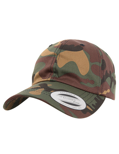 FLEXFIT Low Profile Cotton Twill Green Camo