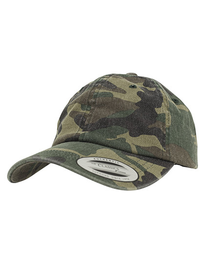 FLEXFIT Low Profile Camo Washed Cap Wood Camo