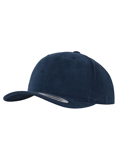 FLEXFIT Brushed Cotton Twill Mid-Profile Navy
