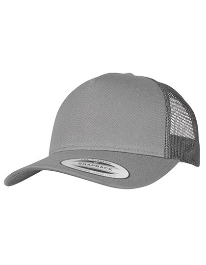 FLEXFIT 5-Panel Retro Trucker Cap Charcoal