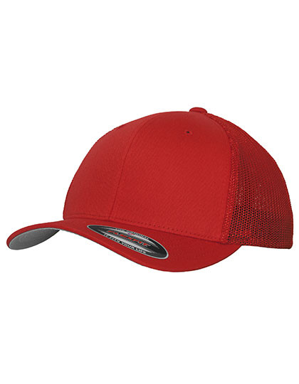 FLEXFIT Flexfit Mesh Trucker Cap Red