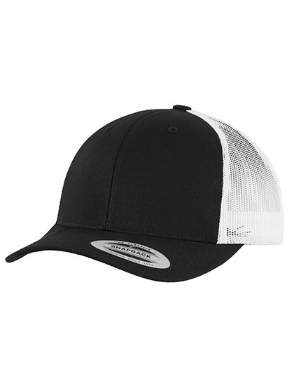 FLEXFIT Retro Trucker 2-Tone Black