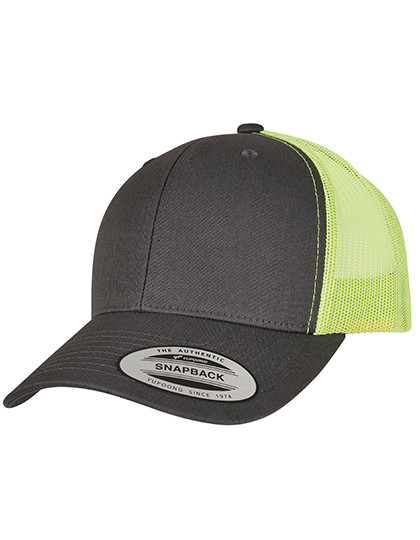 FLEXFIT Retro Trucker 2-Tone Charcoal