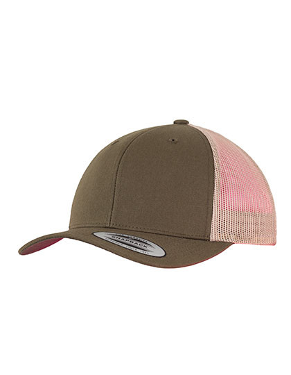 FLEXFIT Retro Trucker 2-Tone Mossgreen
