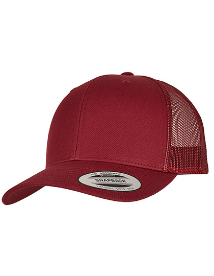 FLEXFIT Retro Trucker Cranberry