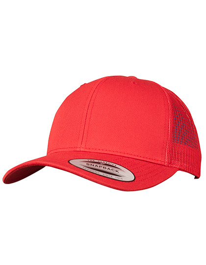 FLEXFIT Retro Trucker Red
