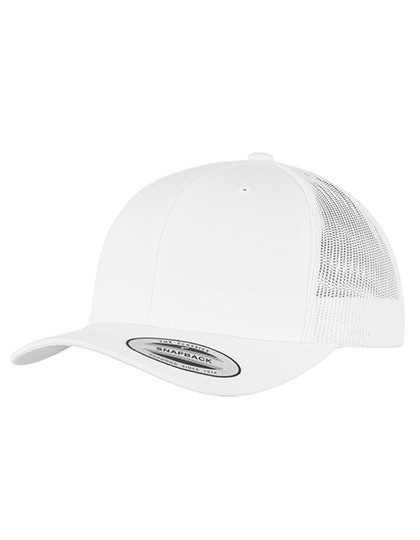 FLEXFIT Retro Trucker White