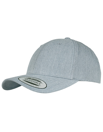 FLEXFIT Curved Classic Snapback Heather Grey