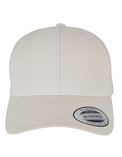 FLEXFIT Curved Classic Snapback Mink Beige