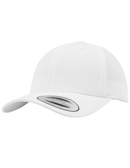 FLEXFIT Curved Classic Snapback White