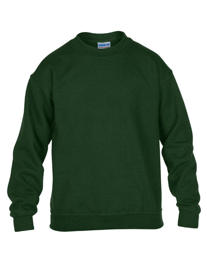Gildan Heavy Blend™ Youth Crewneck Sweatshirt Forest Green