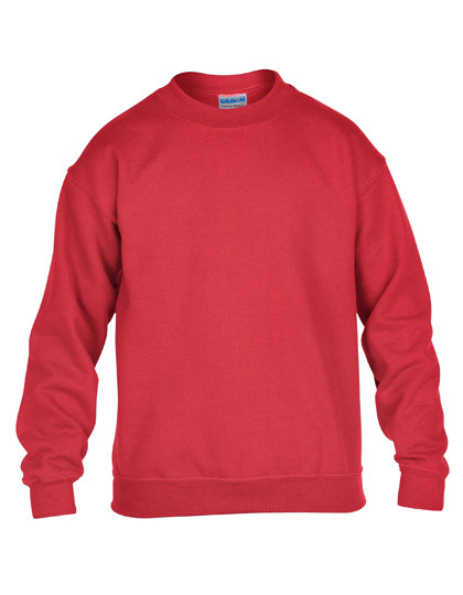 Gildan Heavy Blend™ Youth Crewneck Sweatshirt Red