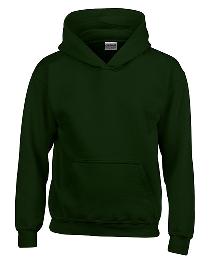 Gildan Heavy Blend™ Youth Hooded Sweatshirt Forest Green