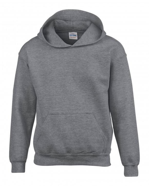 Gildan Heavy Blend™ Youth Hooded Sweatshirt Graphite Heather
