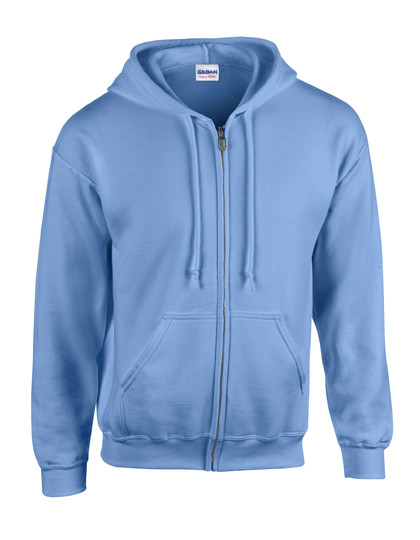 Gildan Heavy Blend™ Adult Full Zip Hooded Sweatshirt Carolina Blue