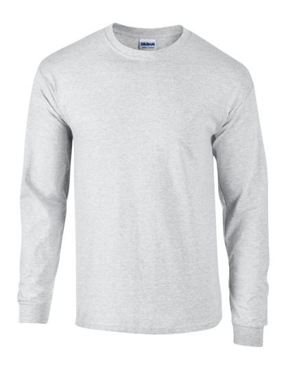 Gildan Ultra Cotton™ Long Sleeve T-Shirt Ash Grey (Heather)