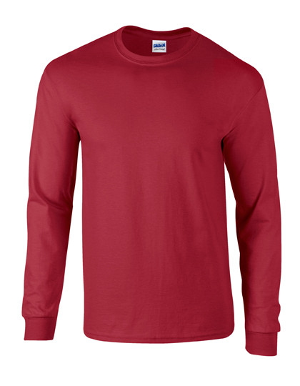 Gildan Ultra Cotton™ Long Sleeve T-Shirt Cardinal Red