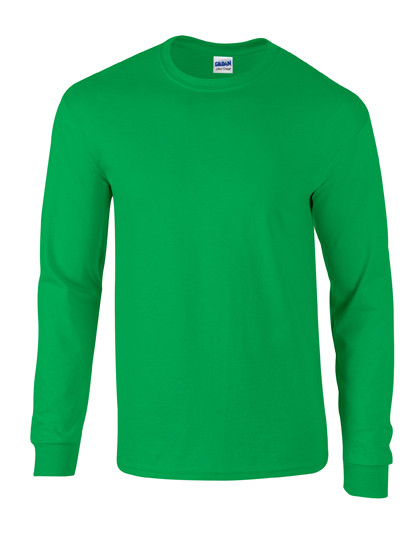 Gildan Ultra Cotton™ Long Sleeve T-Shirt Irish Green