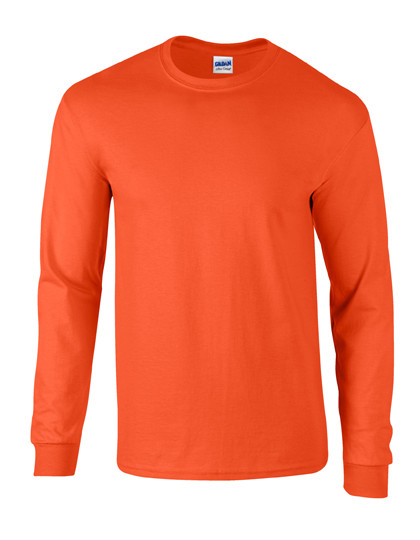 Gildan Ultra Cotton™ Long Sleeve T-Shirt Orange