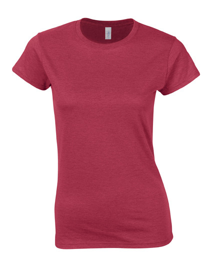 Gildan Softstyle® Women´s T- Shirt Antique Cherry Red (Heather)