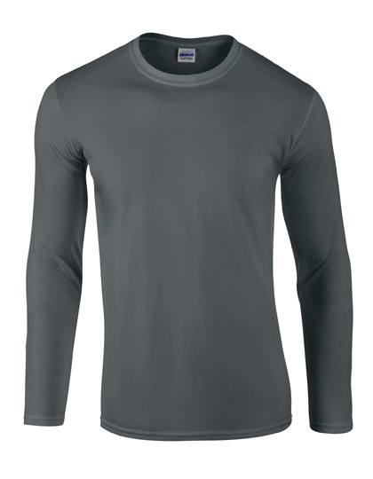 Gildan Softstyle® Adult Long Sleeve T-Shirt Charcoal (Solid)