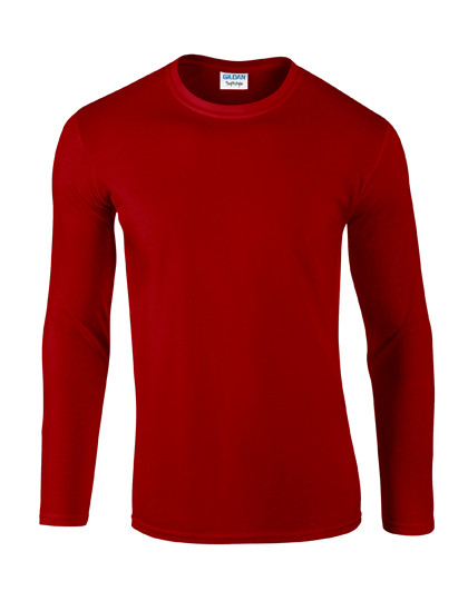 Gildan Softstyle® Adult Long Sleeve T-Shirt Red