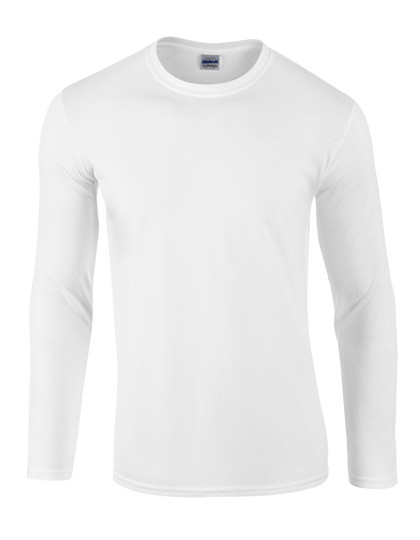 Gildan Softstyle® Adult Long Sleeve T-Shirt White