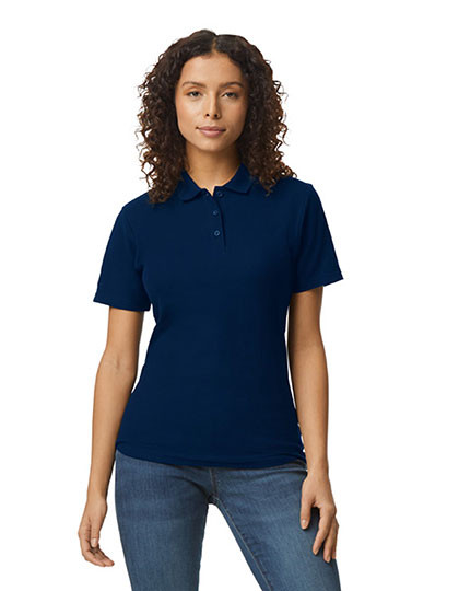 Gildan Softstyle® Women´s Piqué Polo Navy