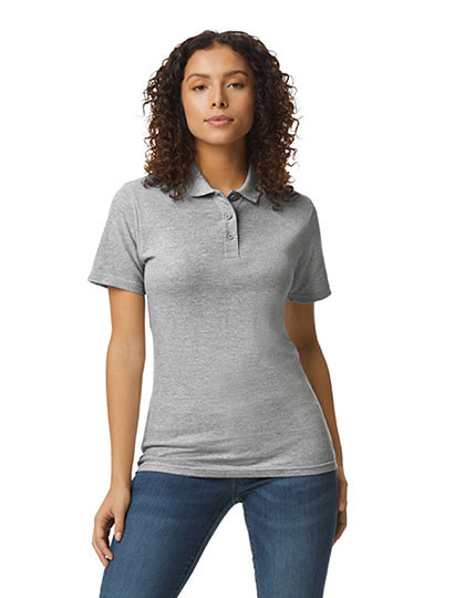 Gildan Softstyle® Women´s Piqué Polo Sport Grey (Heather)