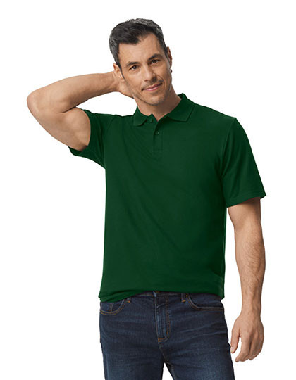 Gildan Softstyle® Adult Piqué Polo Forest Green