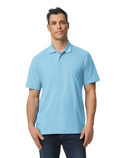 Gildan Softstyle® Adult Piqué Polo Light Blue