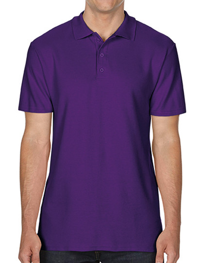 Gildan Softstyle® Adult Piqué Polo Purple