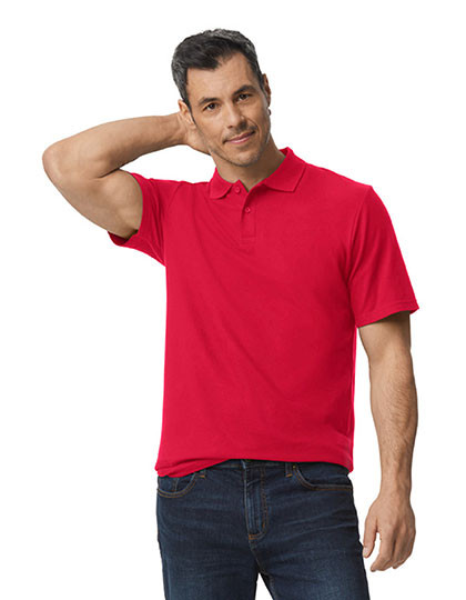 Gildan Softstyle® Adult Piqué Polo Red