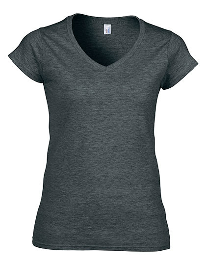 Gildan Softstyle® Women´s V-Neck T-Shirt Dark Heather