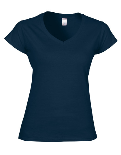 Gildan Softstyle® Women´s V-Neck T-Shirt Navy