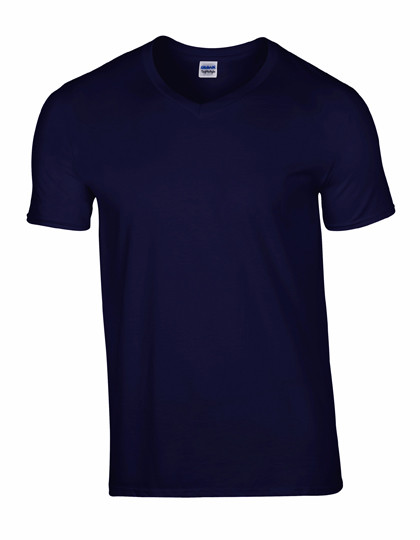 Gildan Softstyle® Adult V-Neck T-Shirt Navy