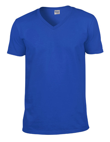Gildan Softstyle® Adult V-Neck T-Shirt Royal