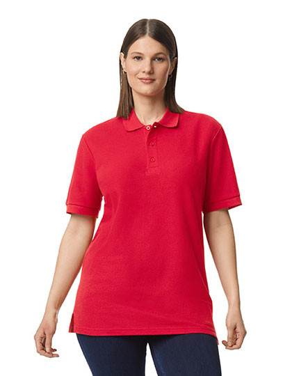 Gildan Hammer Adult Piqué Polo Red