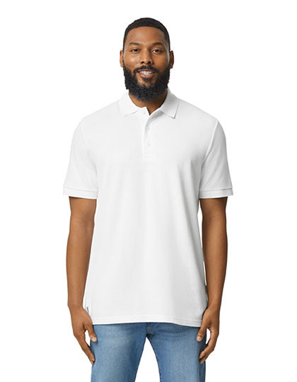Gildan Hammer Adult Piqué Polo White