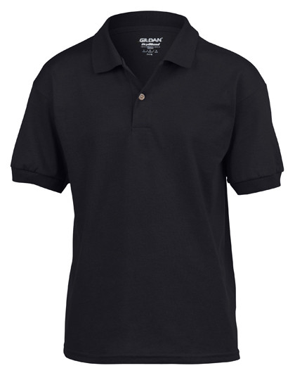 Gildan DryBlend® Youth Polo Black