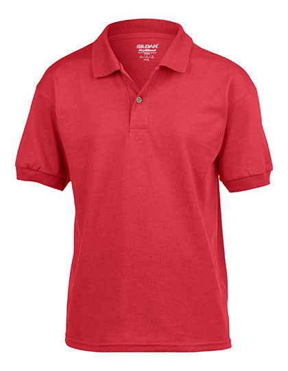 Gildan DryBlend® Youth Polo Red