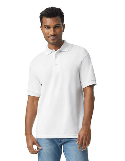 Gildan DryBlend® Adult Polo White