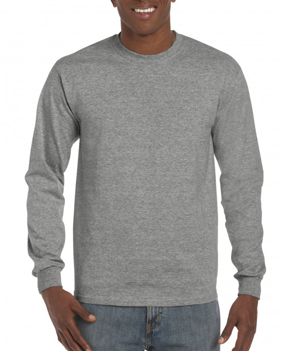 Gildan Hammer Adult Long Sleeve T-Shirt Graphite Heather