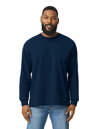 Gildan Hammer Adult Long Sleeve T-Shirt Sport Dark Navy