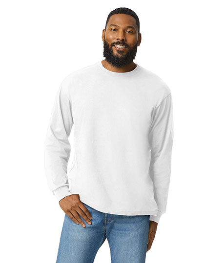 Gildan Hammer Adult Long Sleeve T-Shirt White