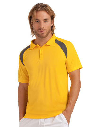 Hanes Tagless Sports Cool-DRI® Mens Contrast Polo