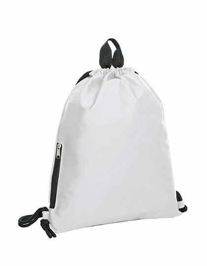 Halfar Drawstring Bag Join White